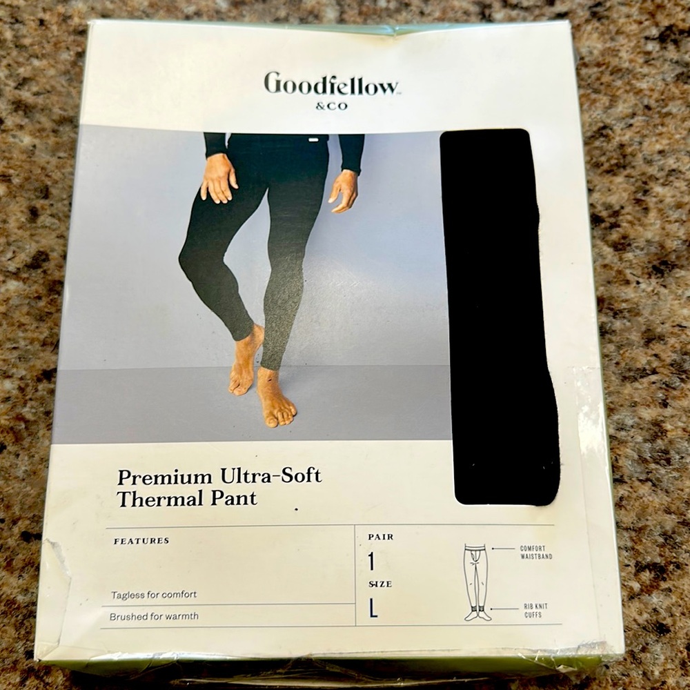 Goodfellow Mens Premium Thermal Pant